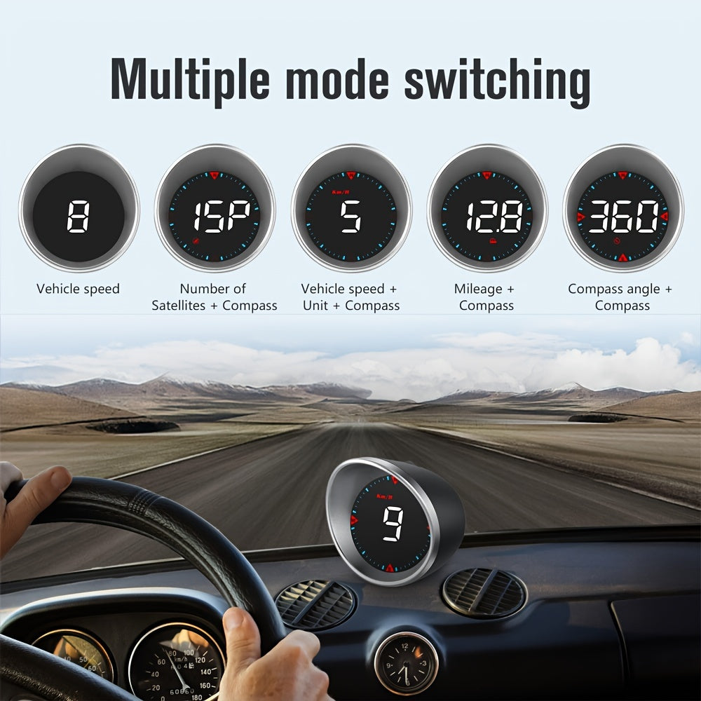 Affichage tête haute (HUD) universel pour voiture – GPS,