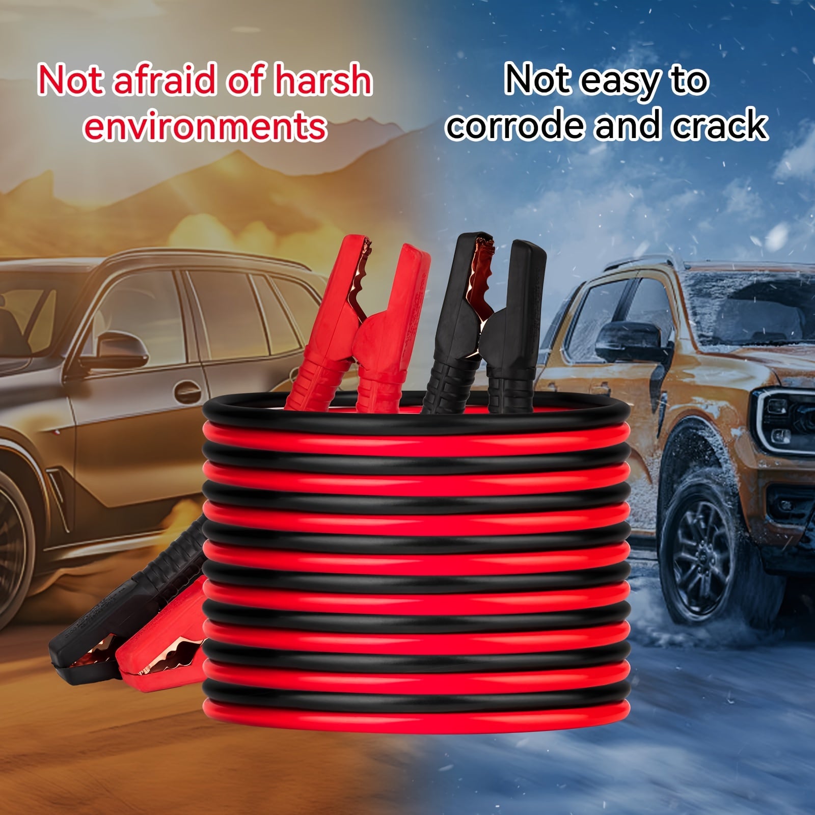 Câbles de Démarrage de Batterie 2000AMP 4m