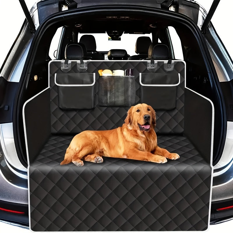 Tapis de siège arrière avec transporteur pour animaux