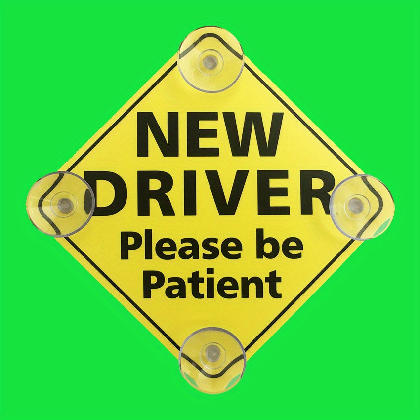 Autocollant de Sécurité pour Conducteur Débutant