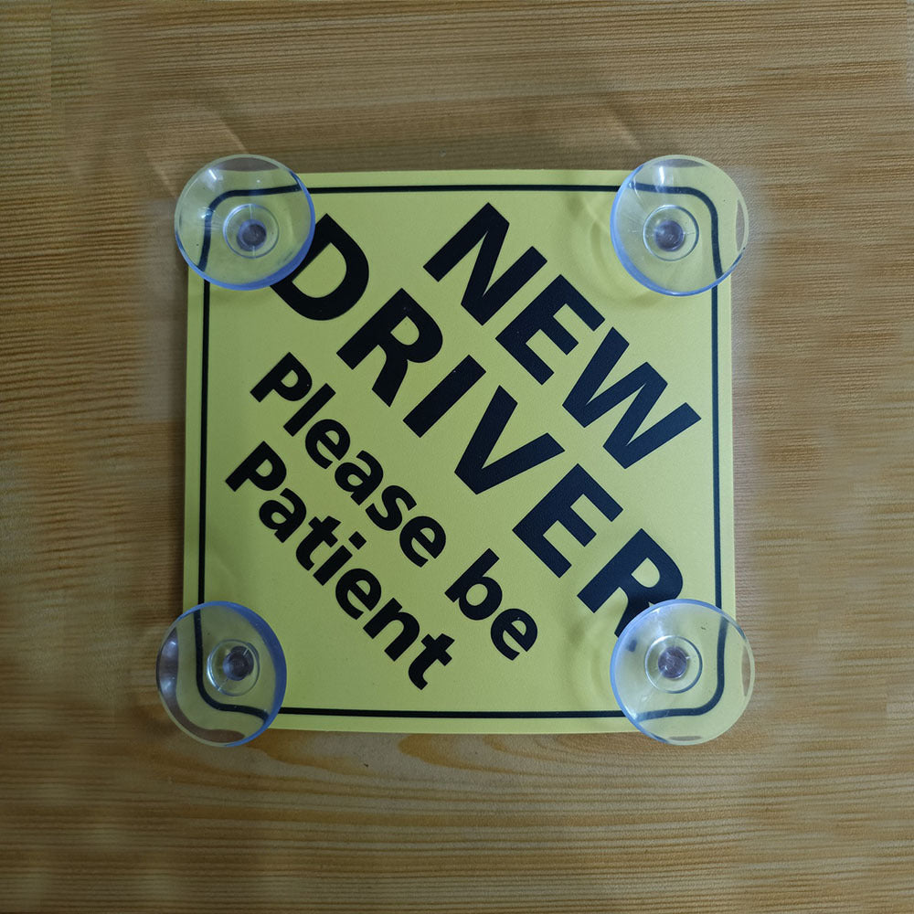 Autocollant de Sécurité pour Conducteur Débutant