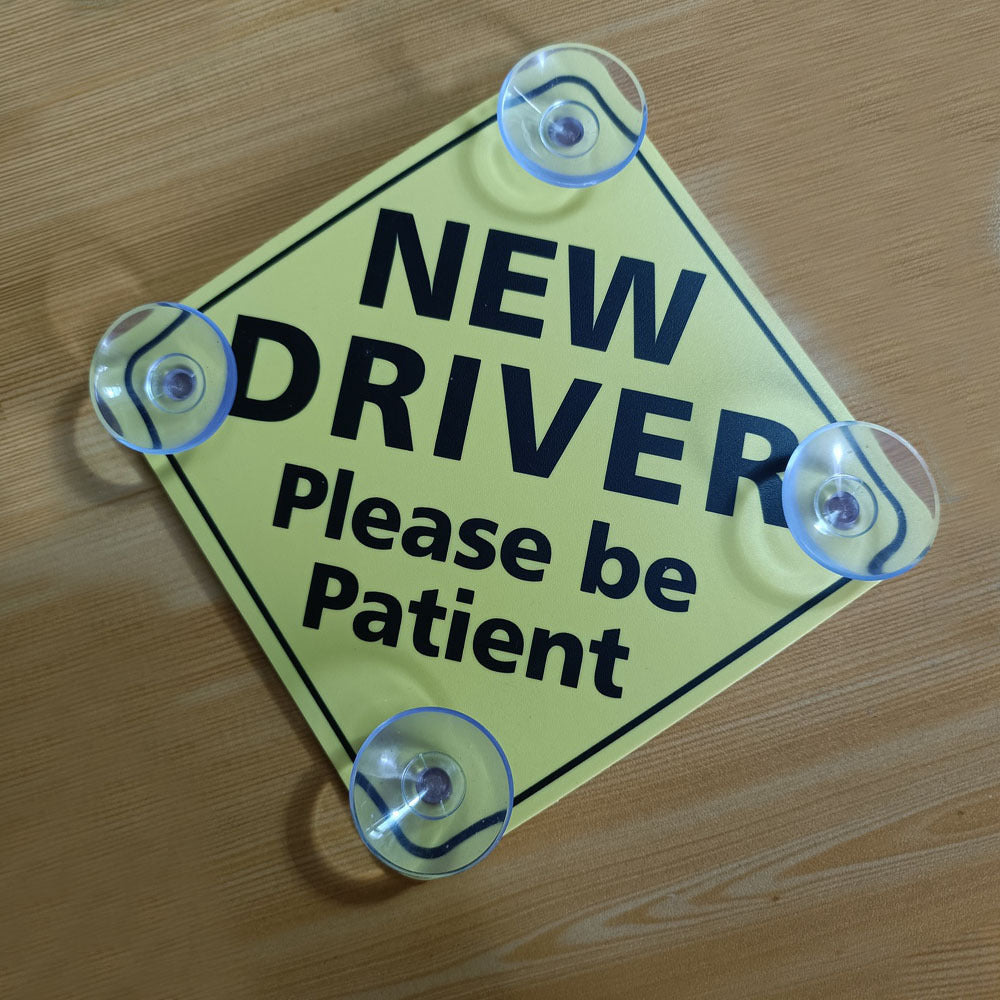 Autocollant de Sécurité pour Conducteur Débutant