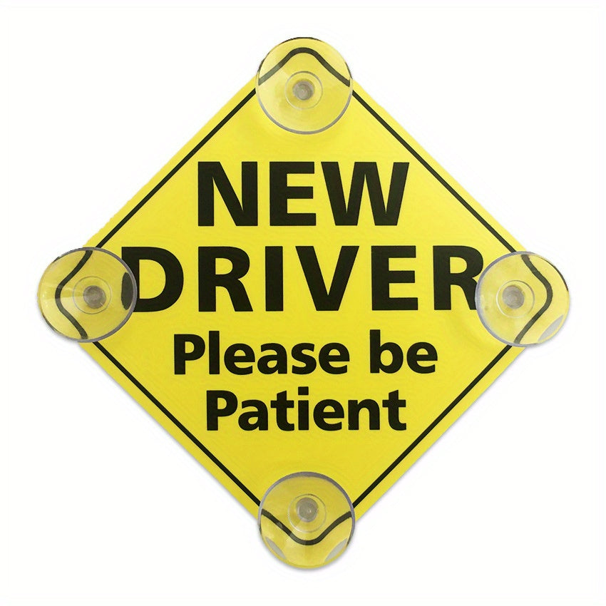 Autocollant de Sécurité pour Conducteur Débutant