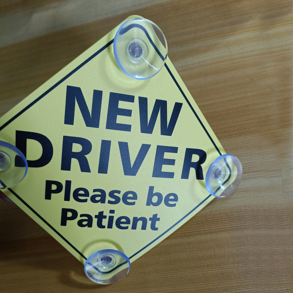 Autocollant de Sécurité pour Conducteur Débutant