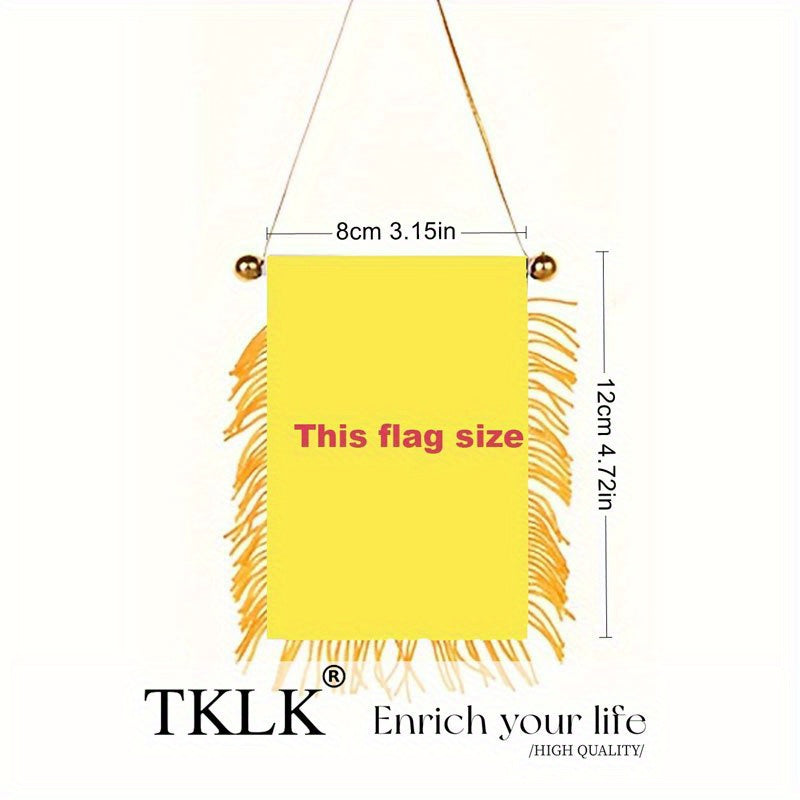 Mini Drapeau de Voiture France à Suspendre