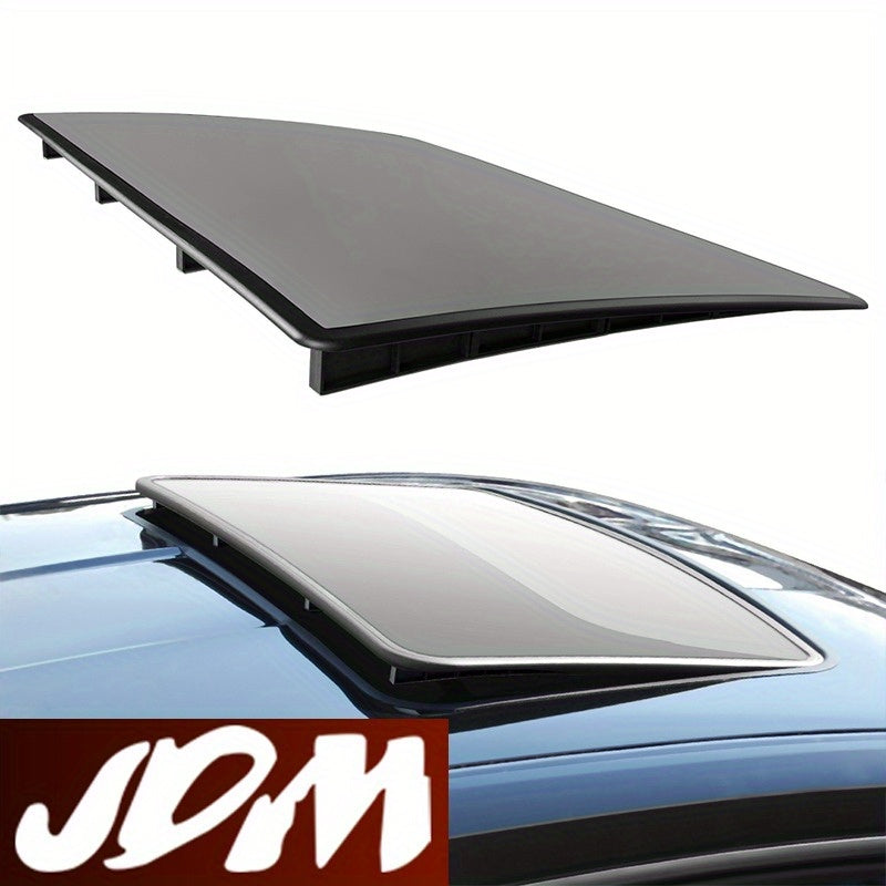 Aileron de toit JDM en ABS avec panneaux d’aération latéraux