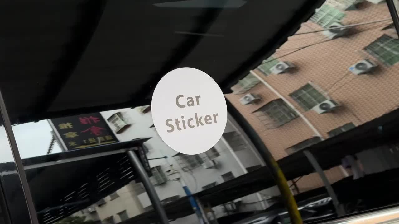 Autocollant Vinyle Carte du Drapeau Suisse