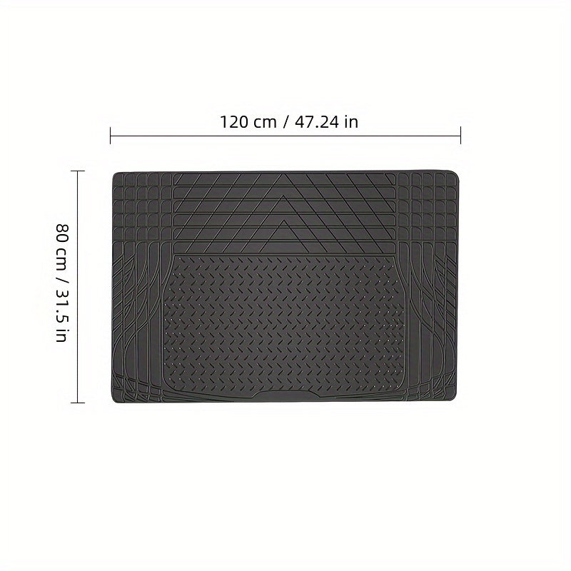 Tapis de Coffre en Silicone Étanche pour Voiture