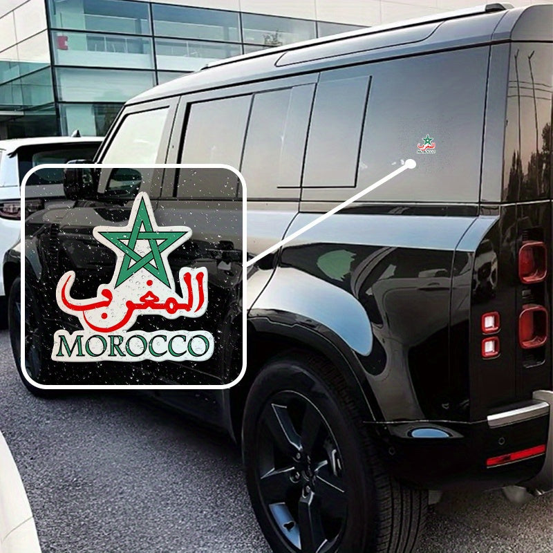 4 Autocollants Vinyle Marocains