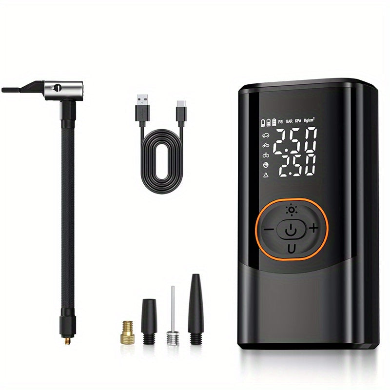 Compresseur d’air portable avec écran digital – 150 PSI