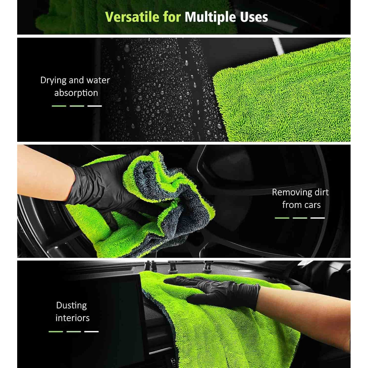 Serviette de séchage ultra-absorbante