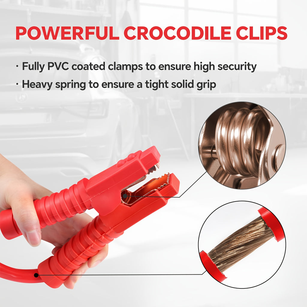 Câbles de Démarrage de Batterie 2000AMP 4m