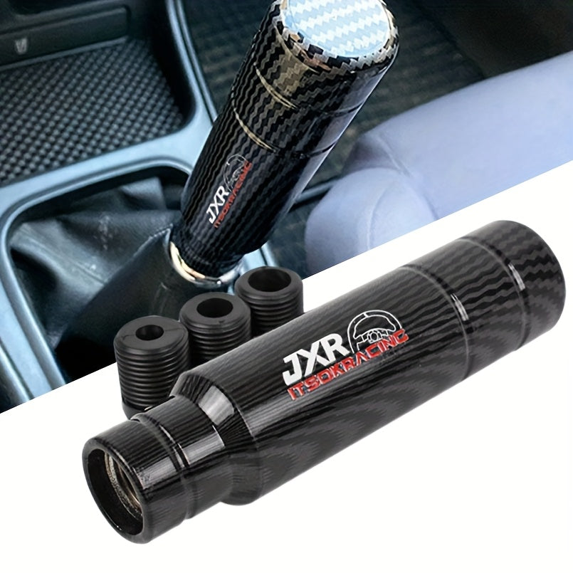 Pommeau de levier de vitesse universel en fibre de carbone