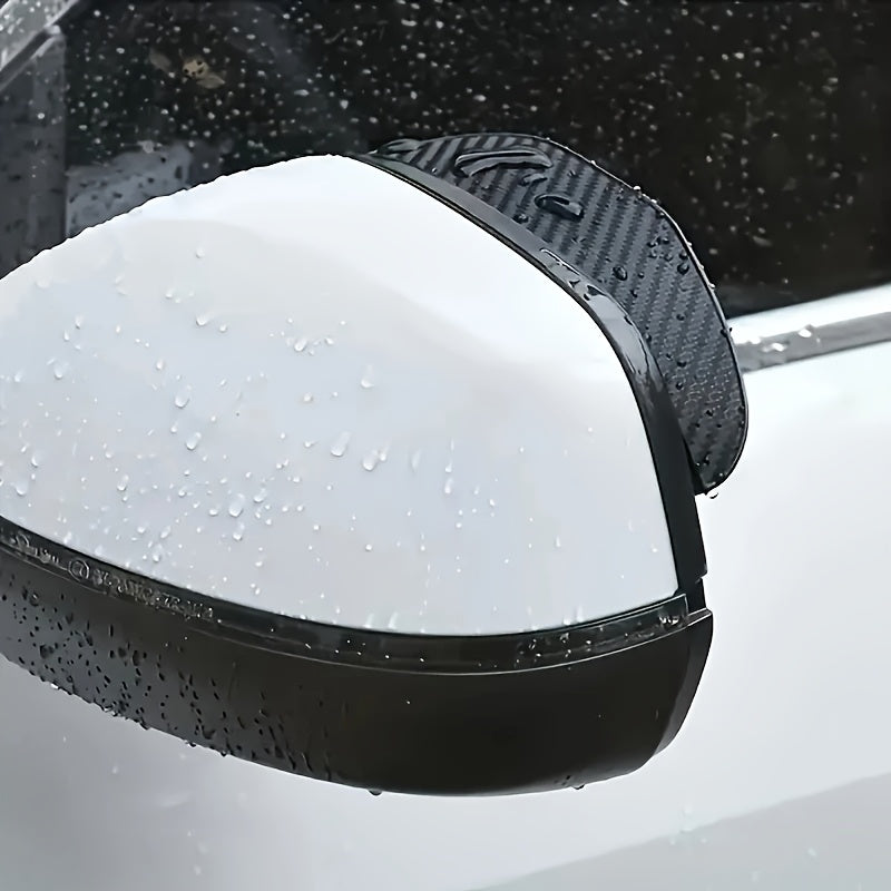 Paire de Déflecteurs de Pluie pour Rétroviseur de Voiture