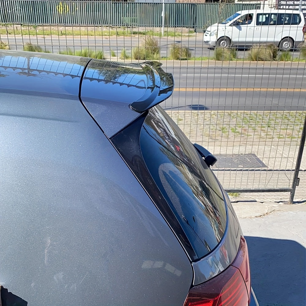 Aileron arrière de toit noir brillant pour Volkswagen Golf