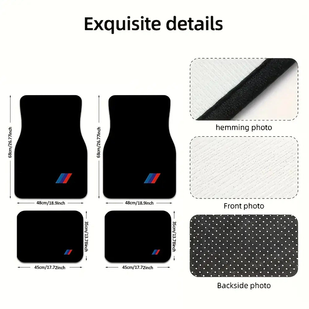 Tapis de sol 4 pièces BMW