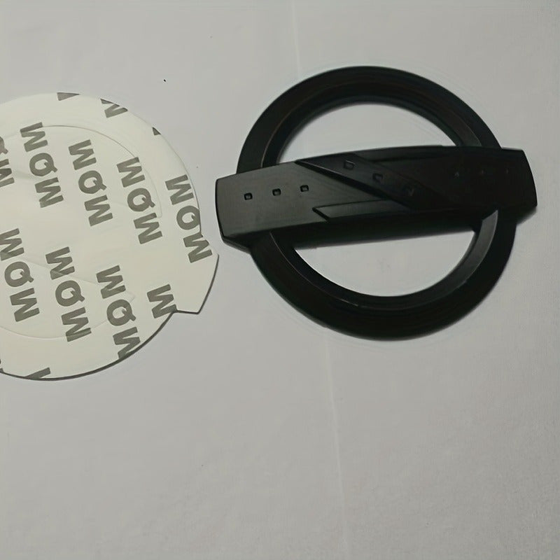 Badge métallique pour voiture, compatible Nissan, décoration capot moteur noire