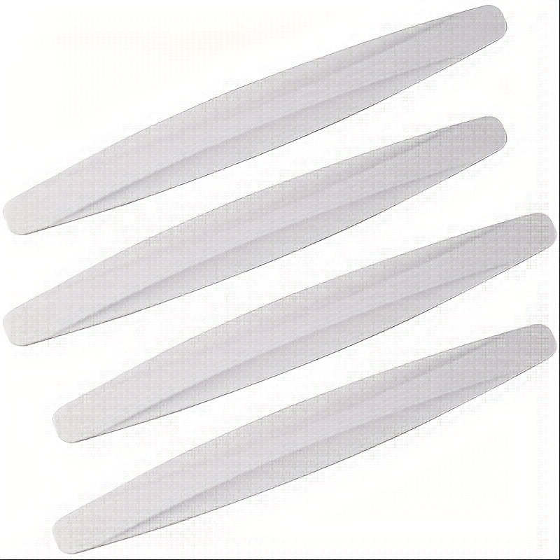 4pcs Protecteurs de Pare-Chocs en Fibre de Carbone Universels