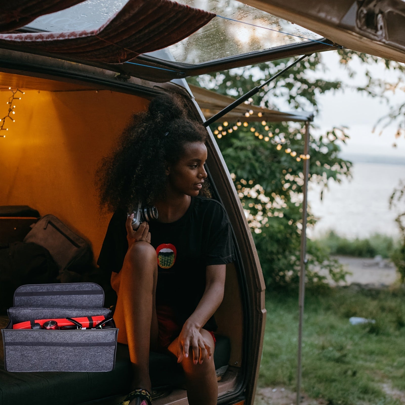 Organisateur de Coffre en Feutre Épais pour Voiture