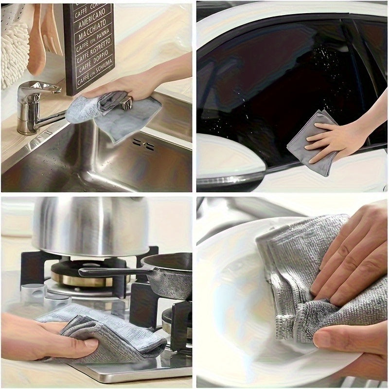 Lot de 100 Chiffons Microfibres Ultra-Doux pour Voiture