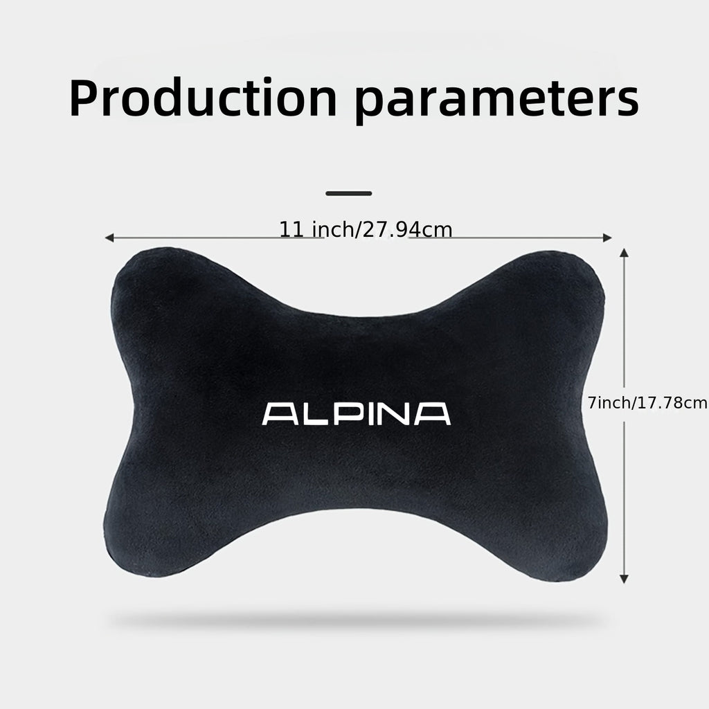 Coussin d’appui-tête ALPINA en peluche douce