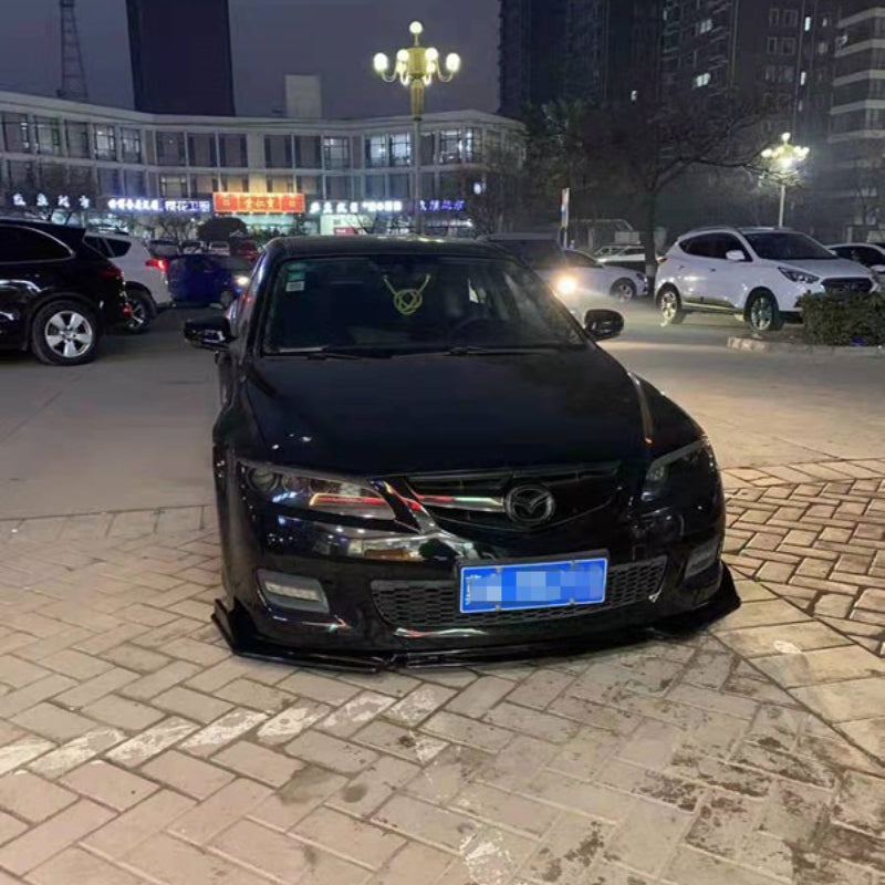 Splitter avant universel 4 pièces en PP pour voitures