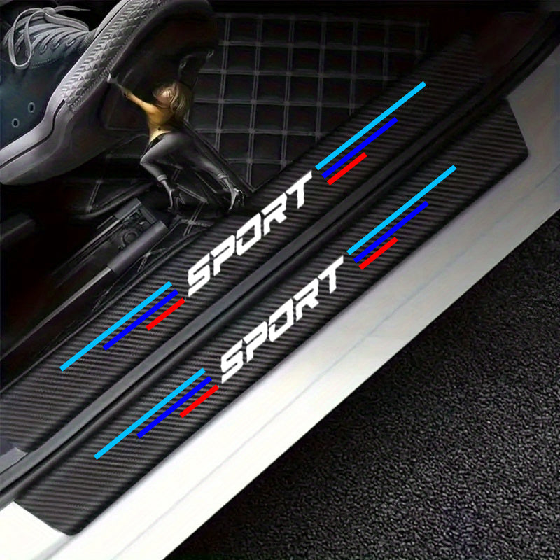 9 pièces tapis de seuil pour BMW