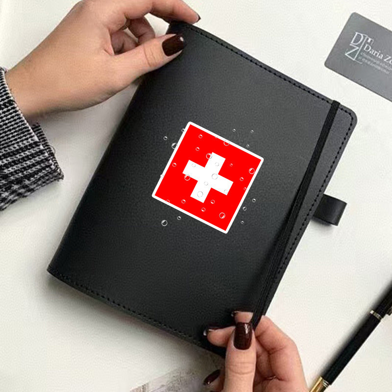 Autocollant Vinyle Drapeau Suisse