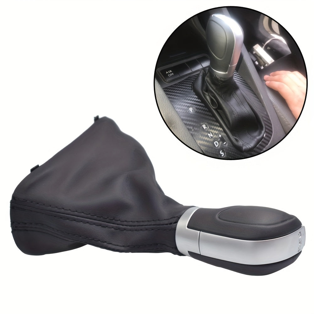 Pommeau de levier de vitesse en simili cuir pour Volkswagen