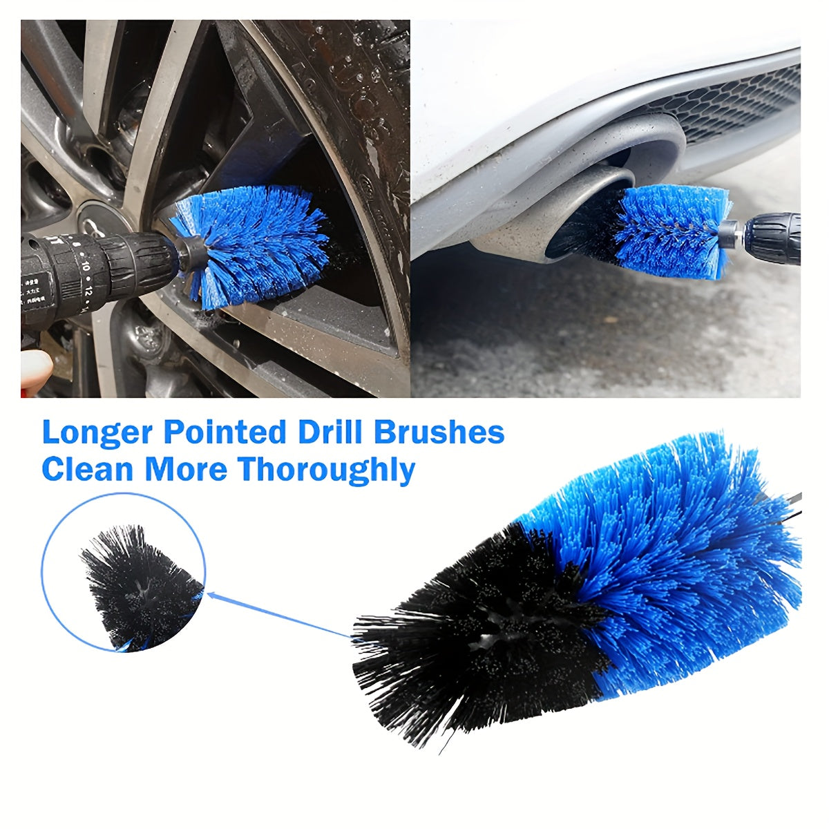 Set de 26 Brosses de Détail pour Voiture – Kit d’Entretien Automobile