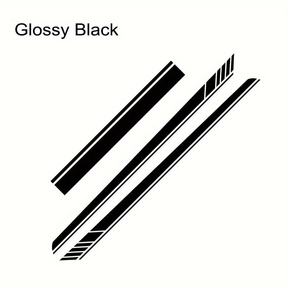 Lot de 3 Autocollants Vinyle de Bas de Caisse pour Voiture