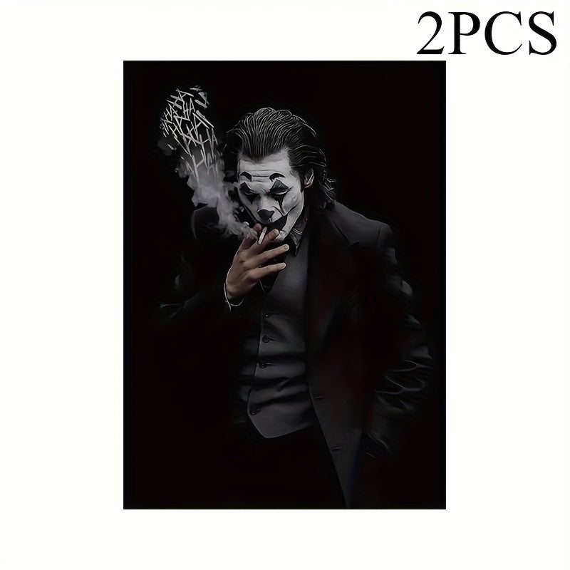 2 Stickers B-pilier Joker DC Gotham pour Voiture