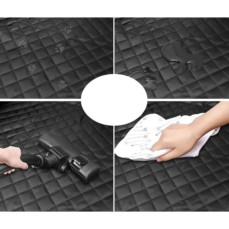 Tapis de siège arrière avec transporteur pour animaux