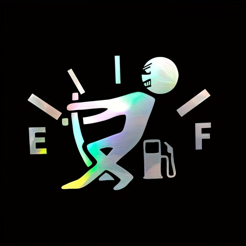 3 Stickers de Bouchon d’Essence Humoristiques