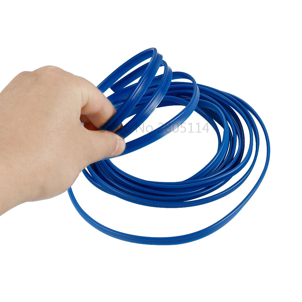 Bande décorative 3D flexible 5M pour intérieur et extérieur de voiture
