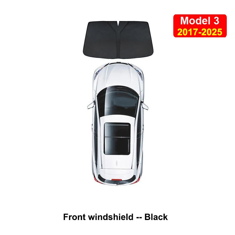 Pare-soleil complet pour Tesla