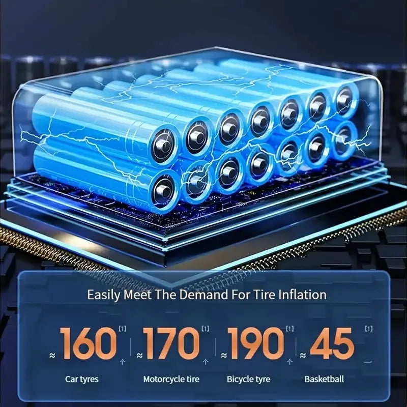 Pompe à air rechargeable sans fil