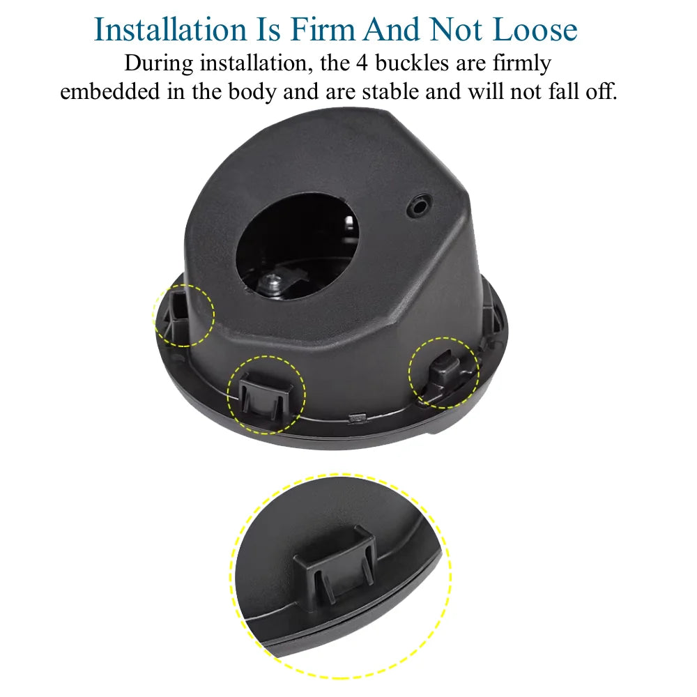 Couvercle de réservoir d’essence avec clé pour Jeep