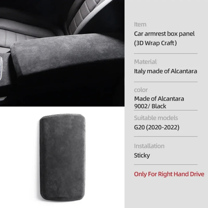 Cache Alcantara BMW G20/G28/G23