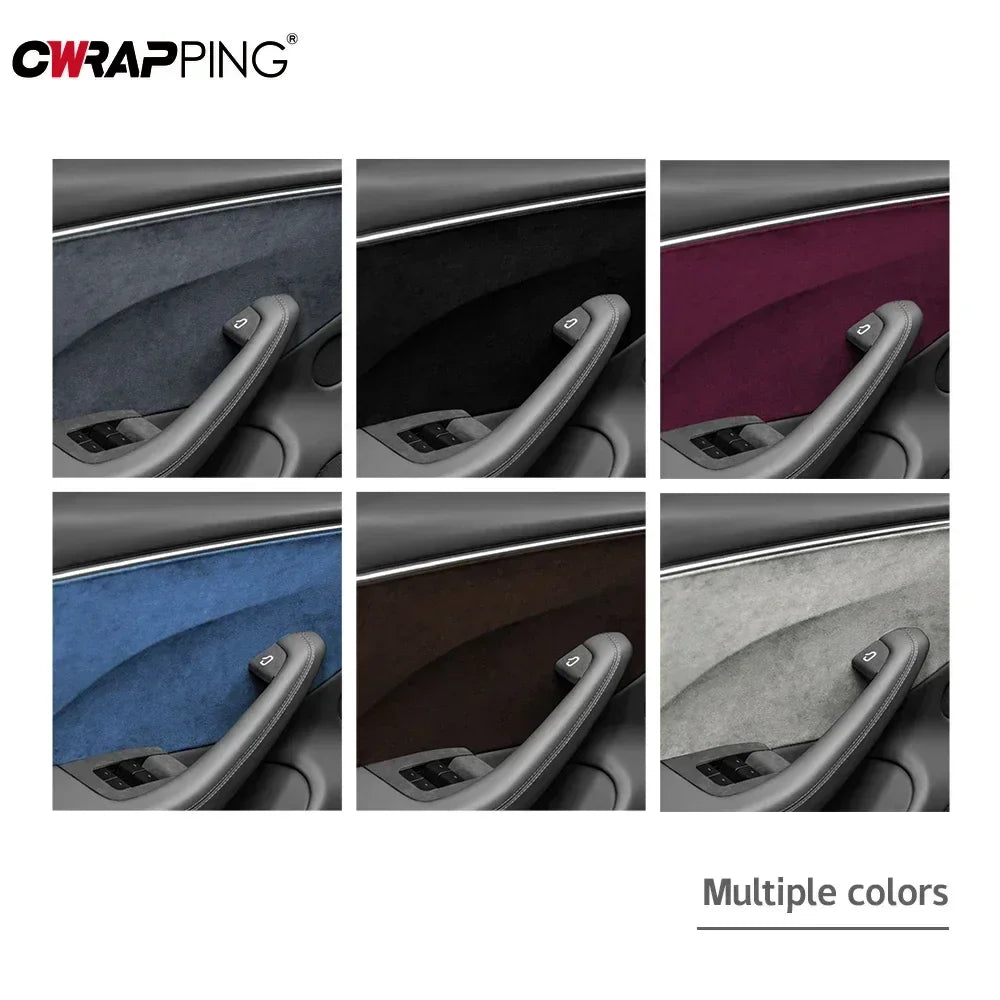 Film adhésif en suédine haut de gamme pour intérieur de voiture