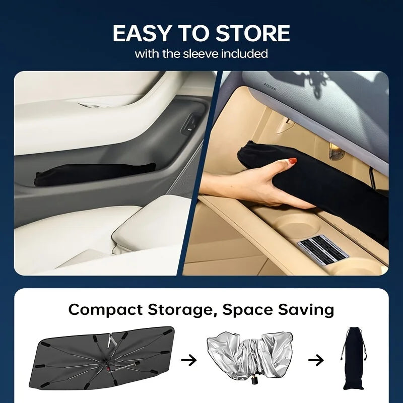 Pare-Soleil Pliable de Pare-Brise pour Voiture