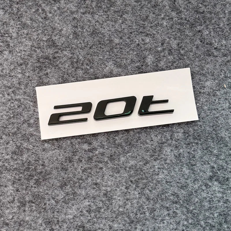 Insigne adhésif lettres de coffre Jaguar