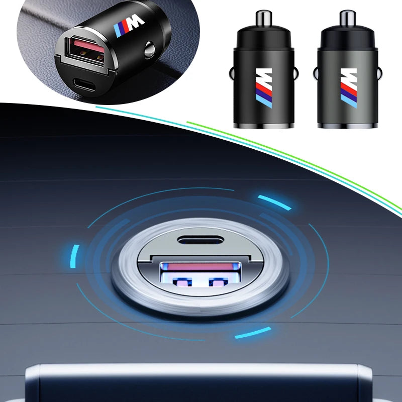 Chargeur de voiture rapide 60W USB Type-C pour BMW