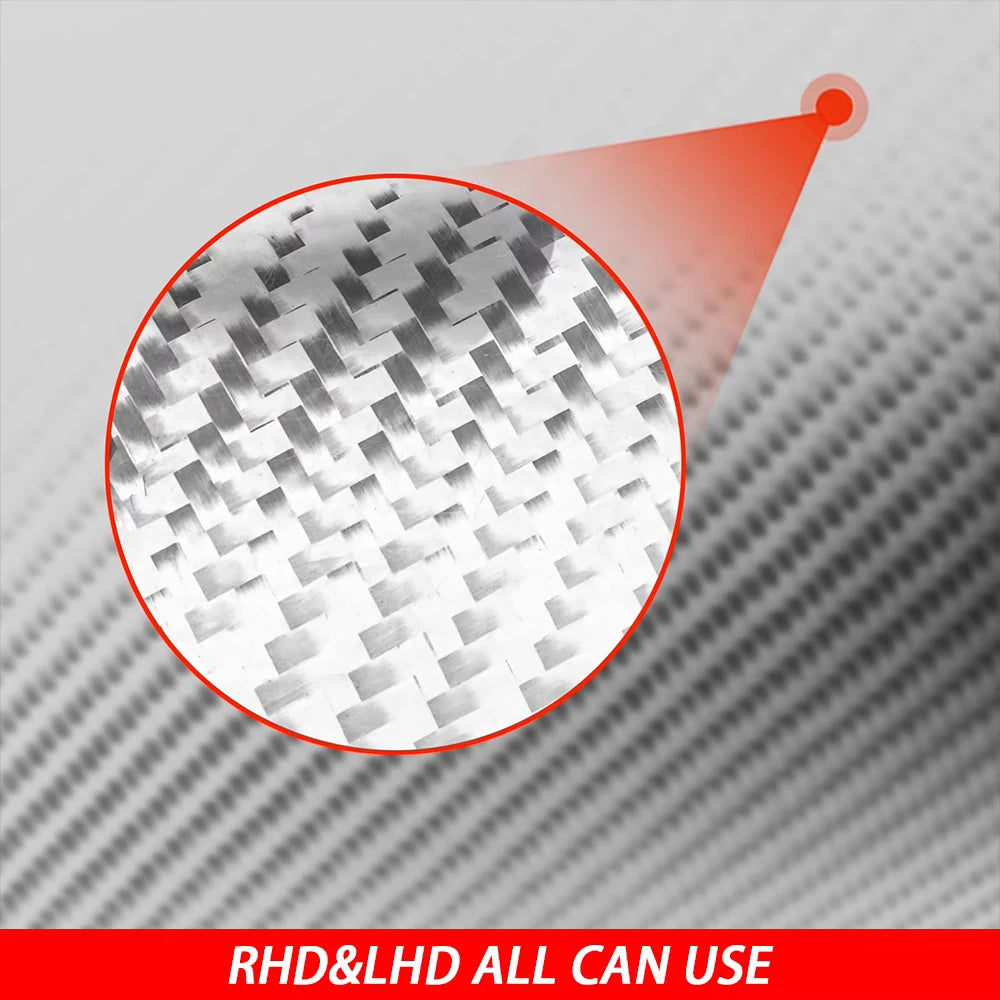 Bande décorative de coffre arrière en fibre de carbone pour Mercedes-Benz