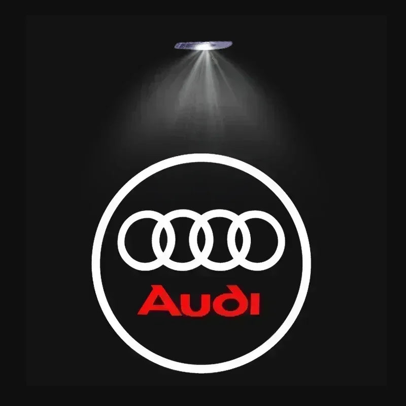 Lumières de Bienvenue LED Logo Audi HD