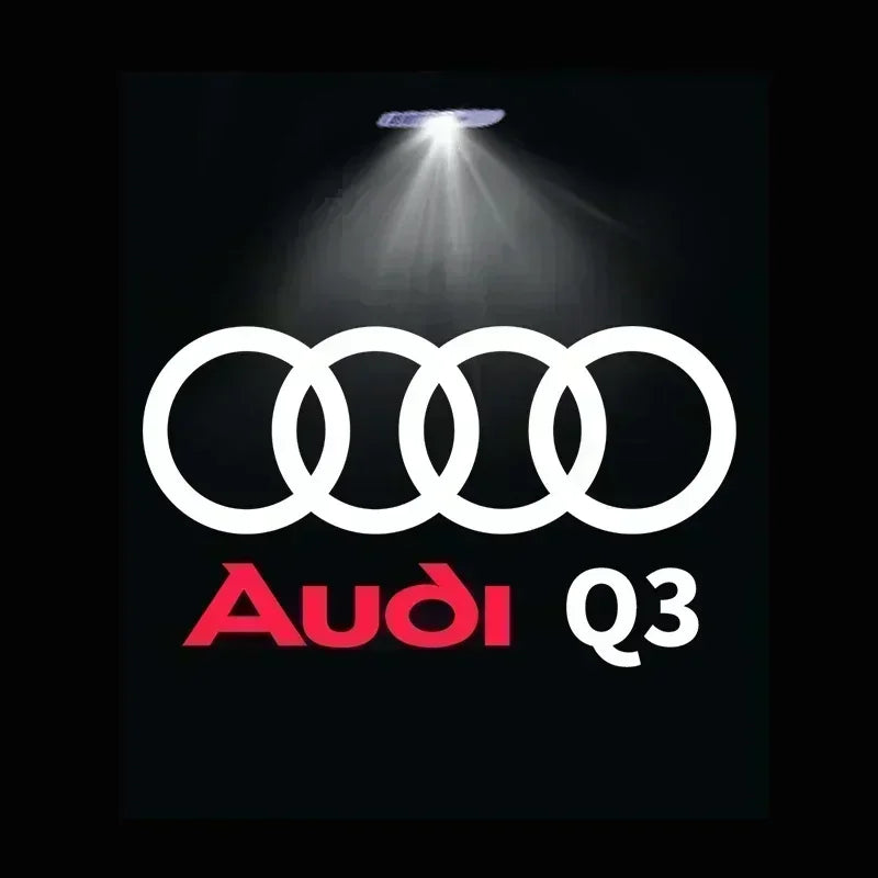 Lumières de Bienvenue LED Logo Audi HD