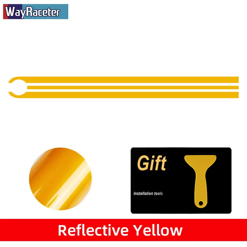 Bande adhésive capot décorative pour BMW