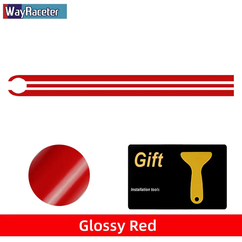 Bande adhésive capot décorative pour BMW