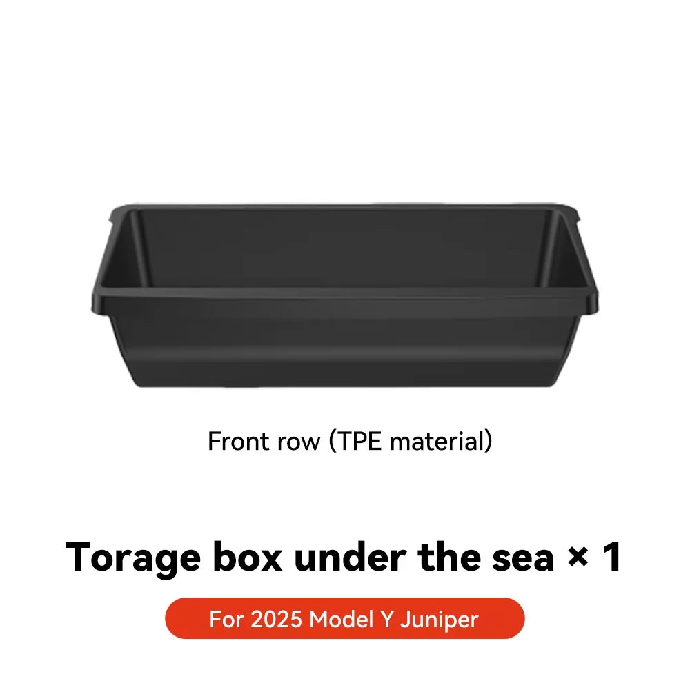 Boîte de rangement cachée sous siège pour Tesla Model Y