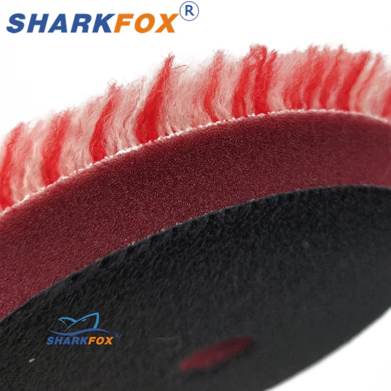 Sharkfox Tampons de Polissage en Laine 5"/6"